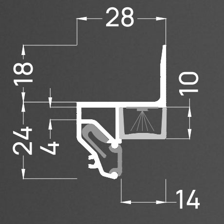 Профиль парящий BORZZ FLY MINI 